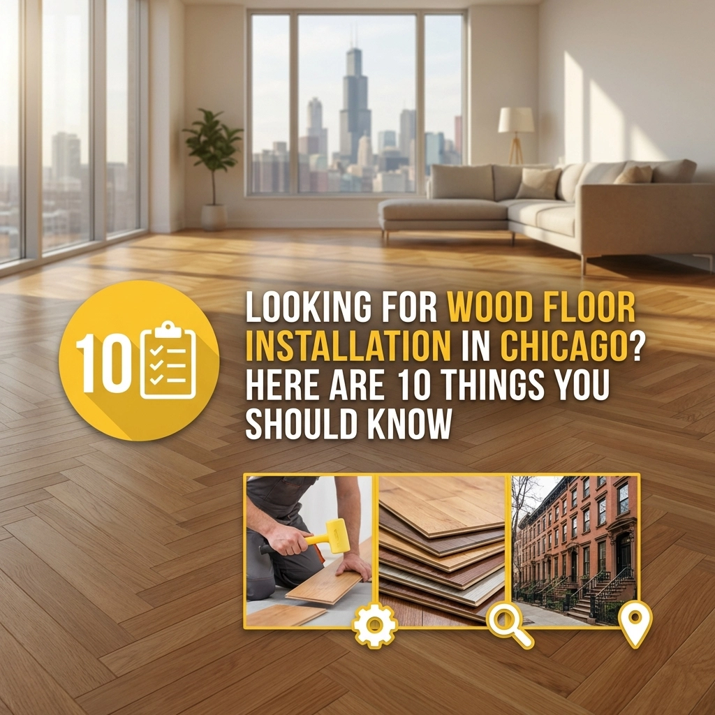 Looking For Wood Floor Installation in Chicago? Here Are 10 Things You Should Know