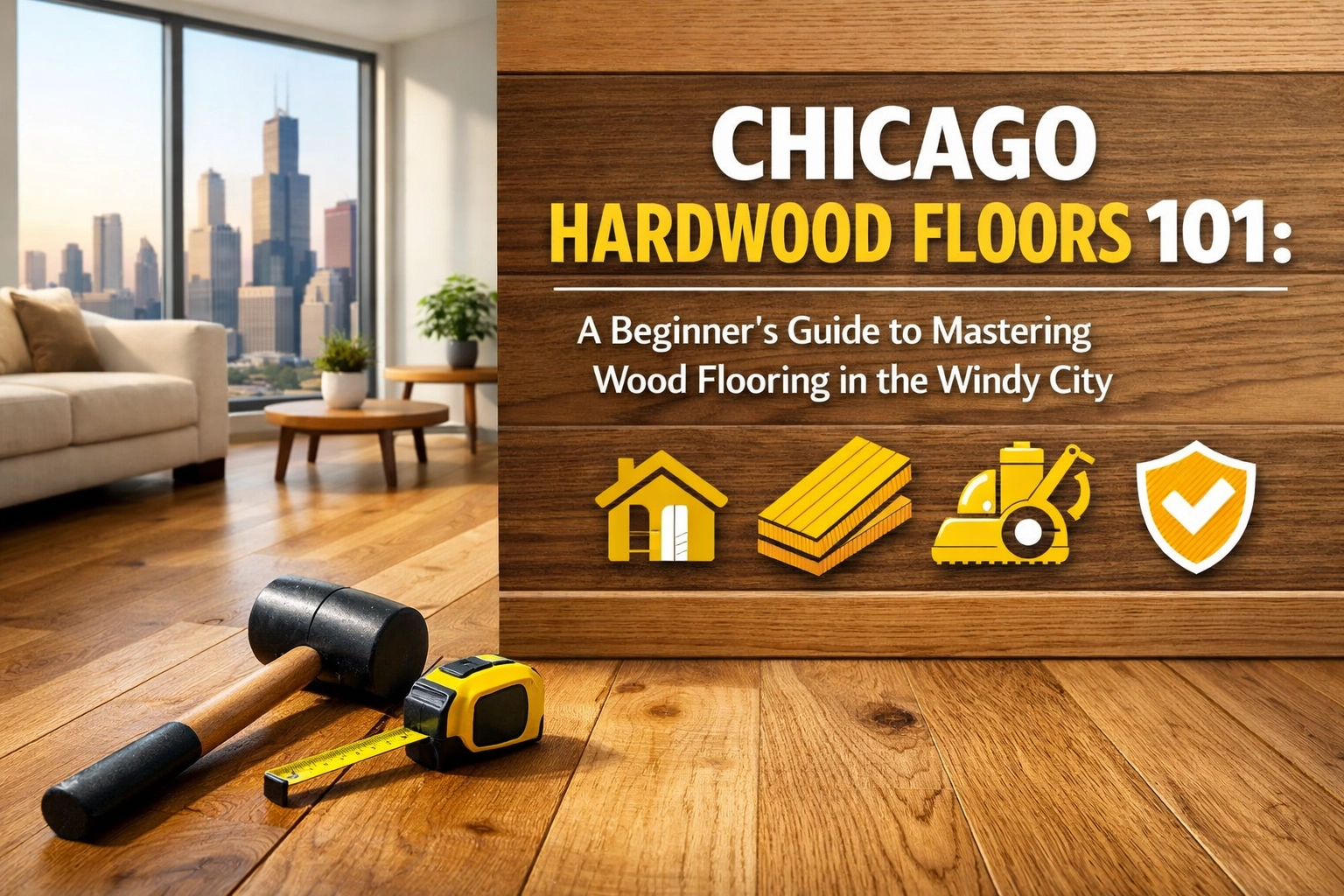 Chicago Hardwood Floors 101: A Beginner's Guide to Mastering Wood Flooring in the Windy City