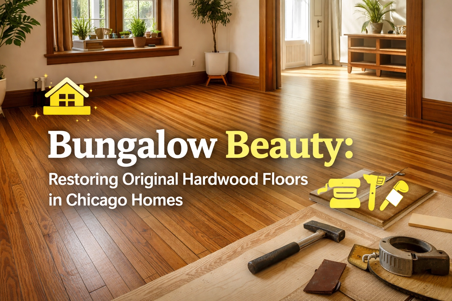 Bungalow Beauty: Restoring Original Hardwood Floors in Chicago Homes