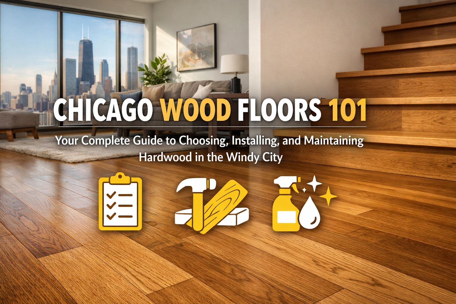 Chicago Wood Floors 101: Your Complete Guide to Choosing, Installing, and Maintaining Hardwood in the Windy City
