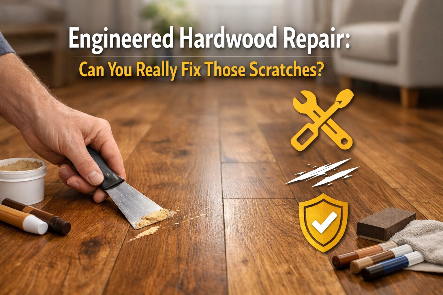 Engineered Hardwood Repair: Can You Really Fix Those Scratches?