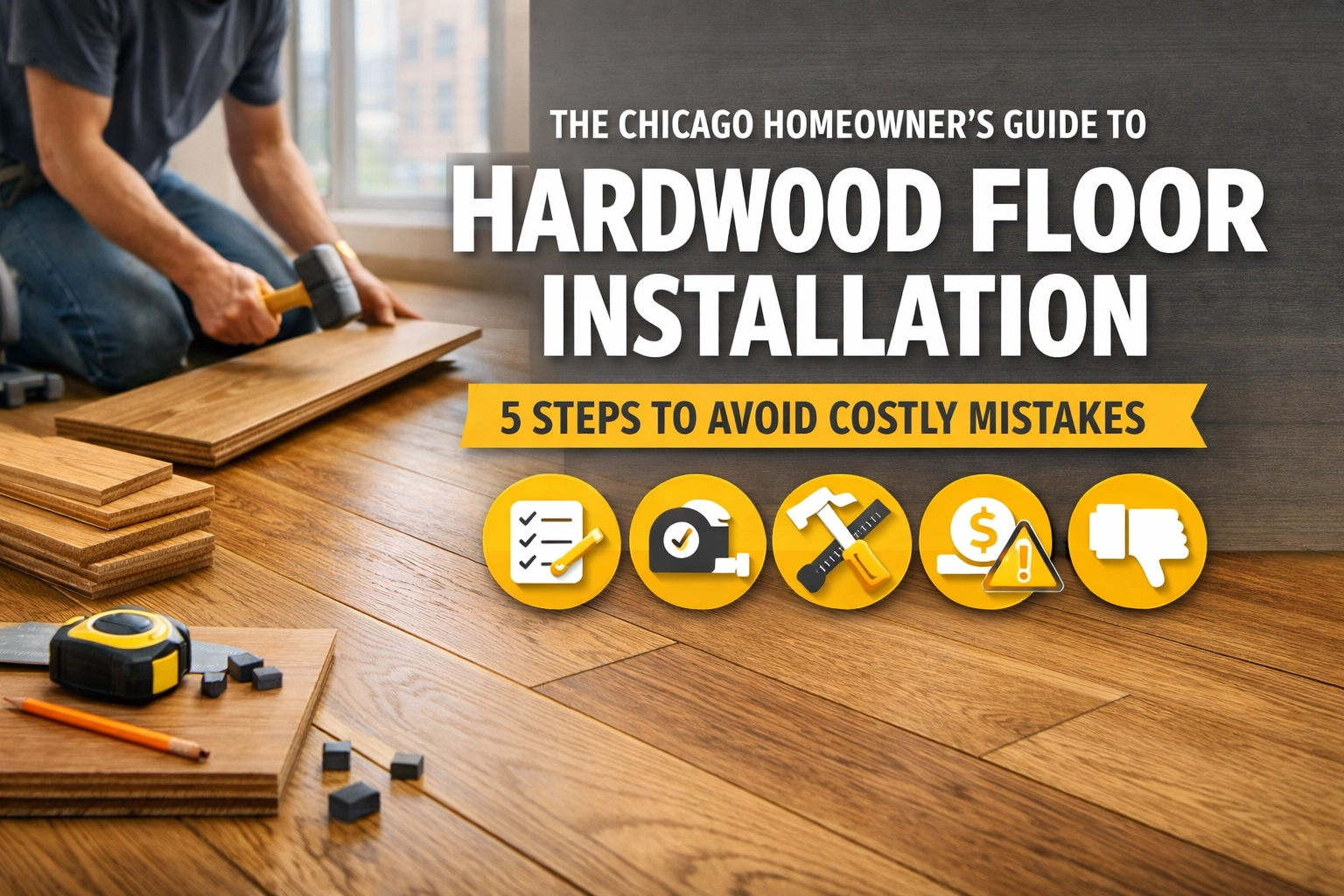 The Chicago Homeowner's Guide to Hardwood Floor Installation: 5 Steps to Avoid Costly Mistakes