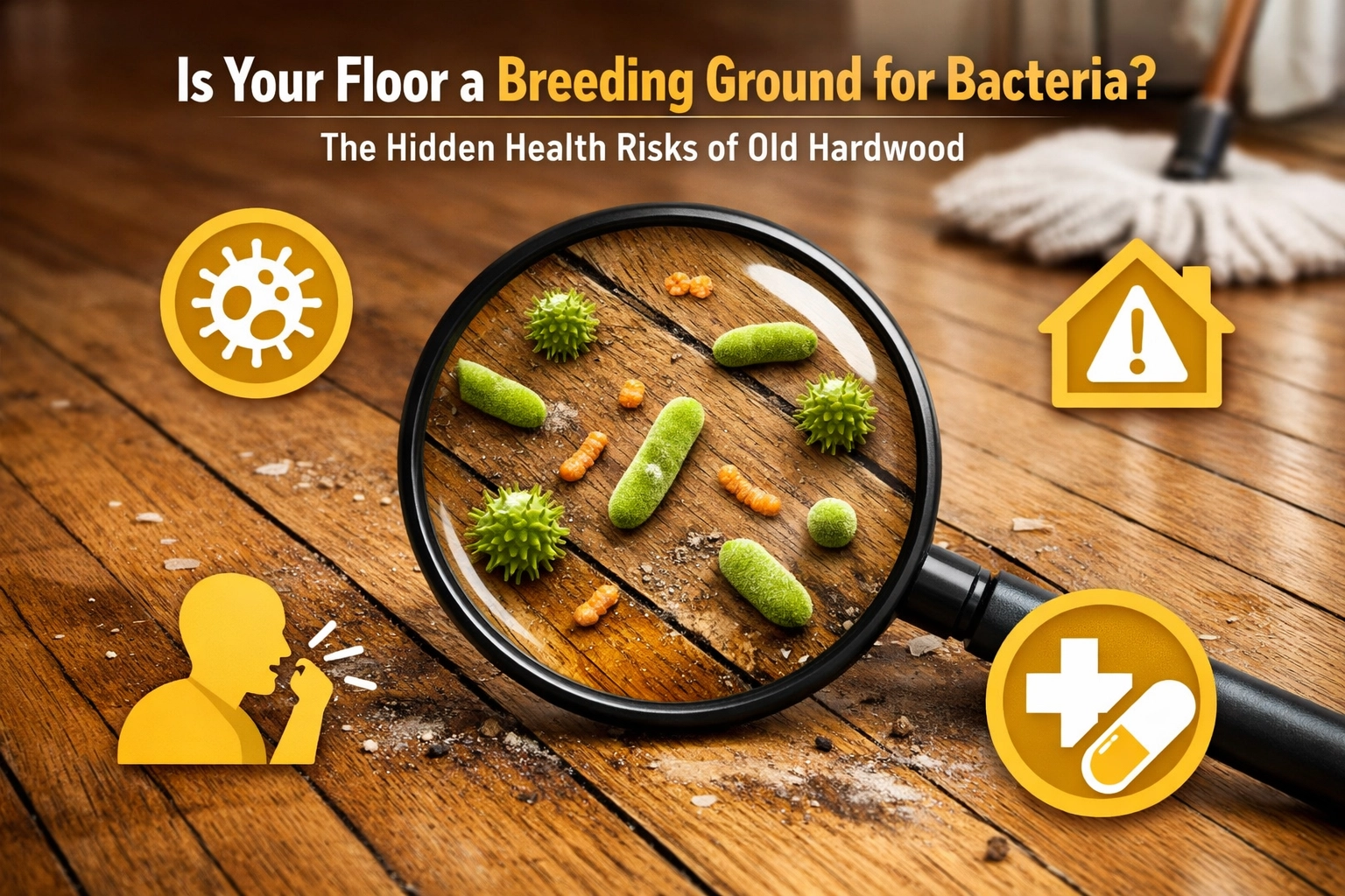 Is Your Floor a Breeding Ground for Bacteria? The Hidden Health Risks of Old Hardwood