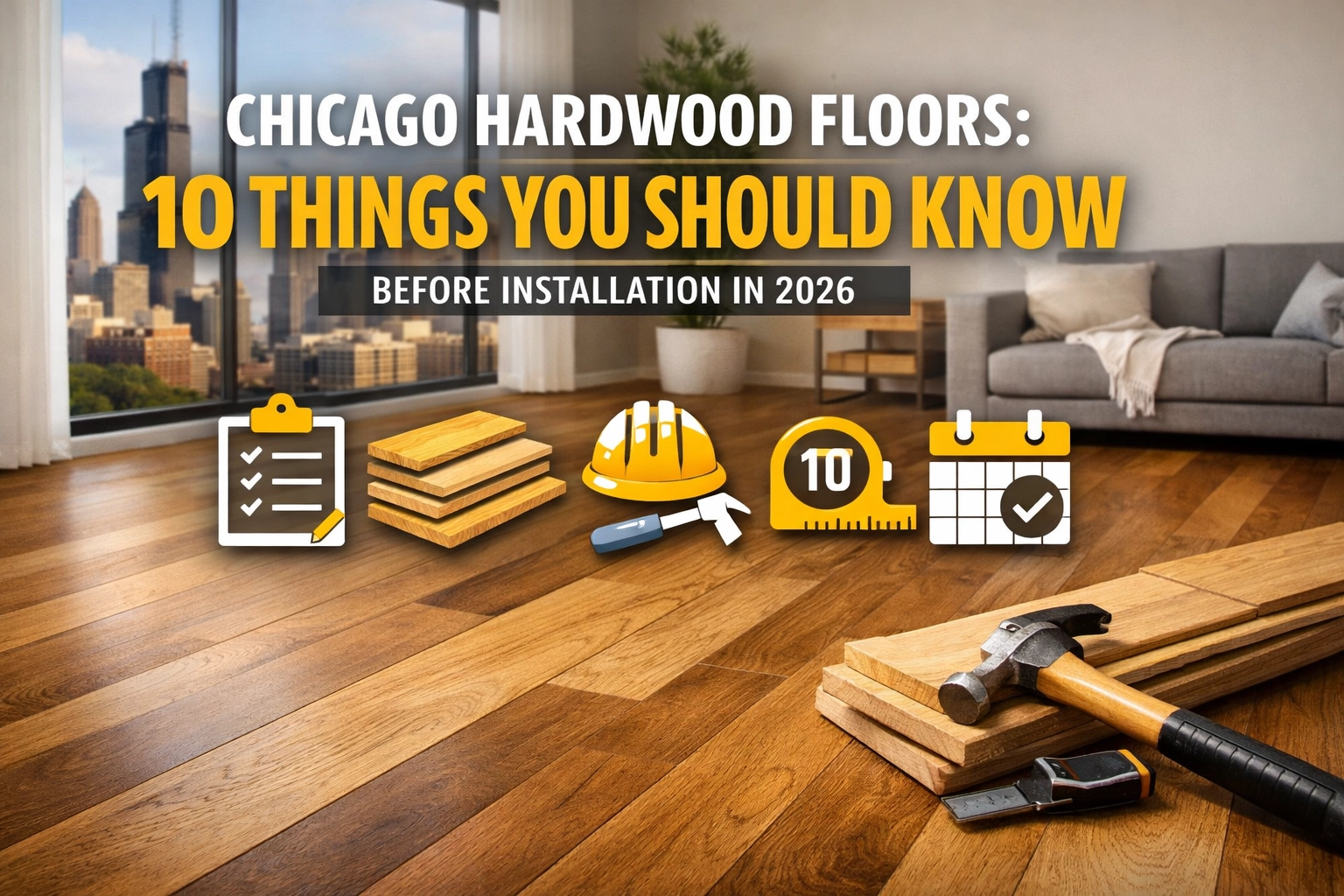 Chicago Hardwood Floors: 10 Things You Should Know Before Installation in 2026
