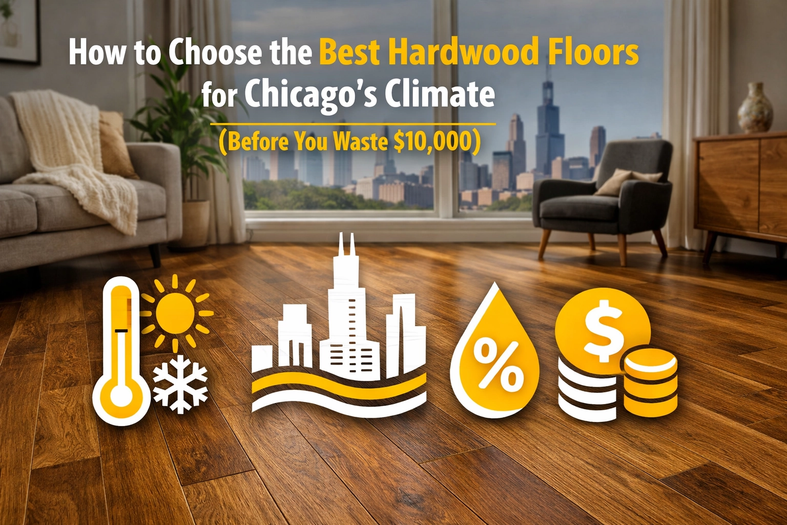 How to Choose the Best Hardwood Floors for Chicago's Climate (Before You Waste $10,000)