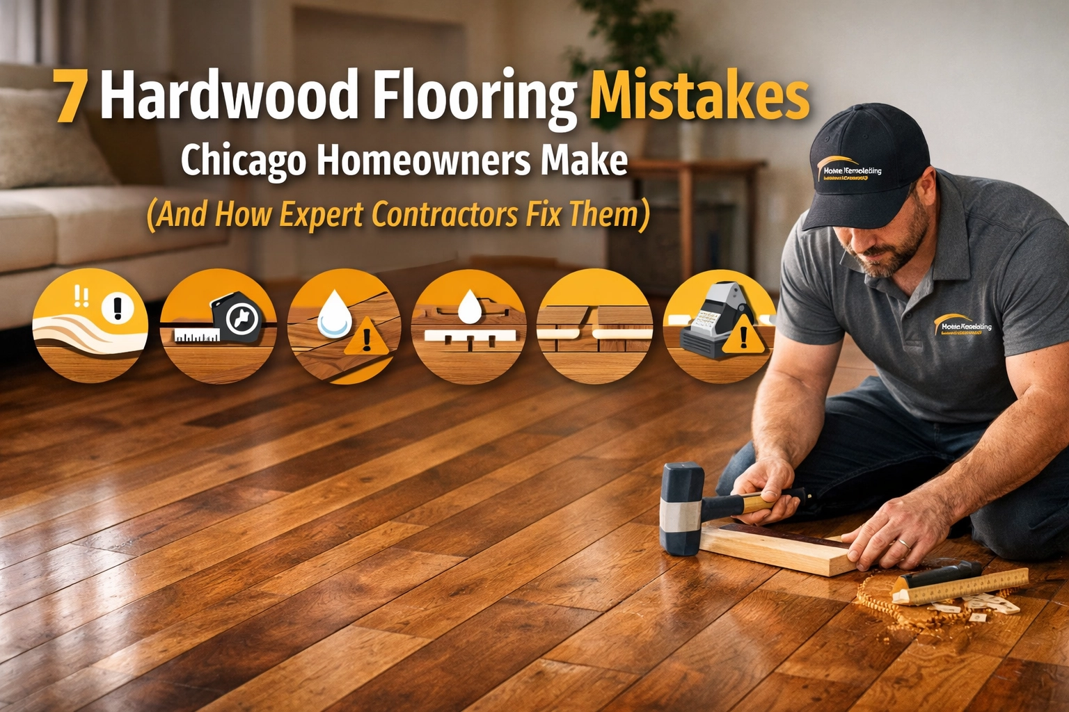 7 Hardwood Flooring Mistakes Chicago Homeowners Make (And How Expert Contractors Fix Them)