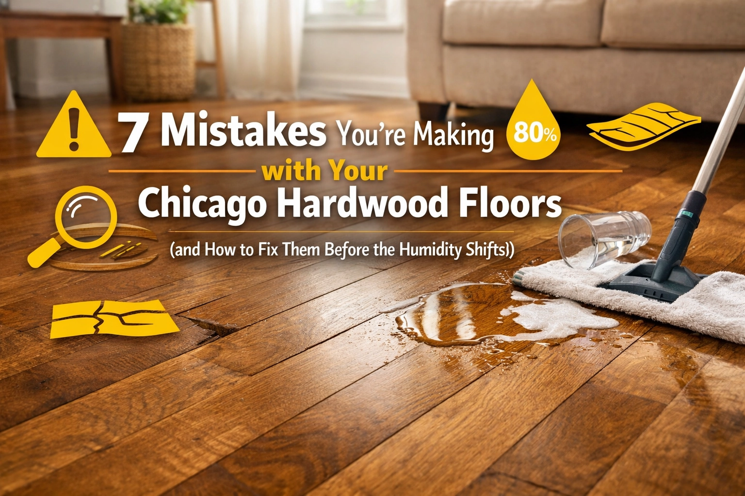 7 Mistakes You’re Making with Your Chicago Hardwood Floors (and How to Fix Them Before the Humidity Shifts)