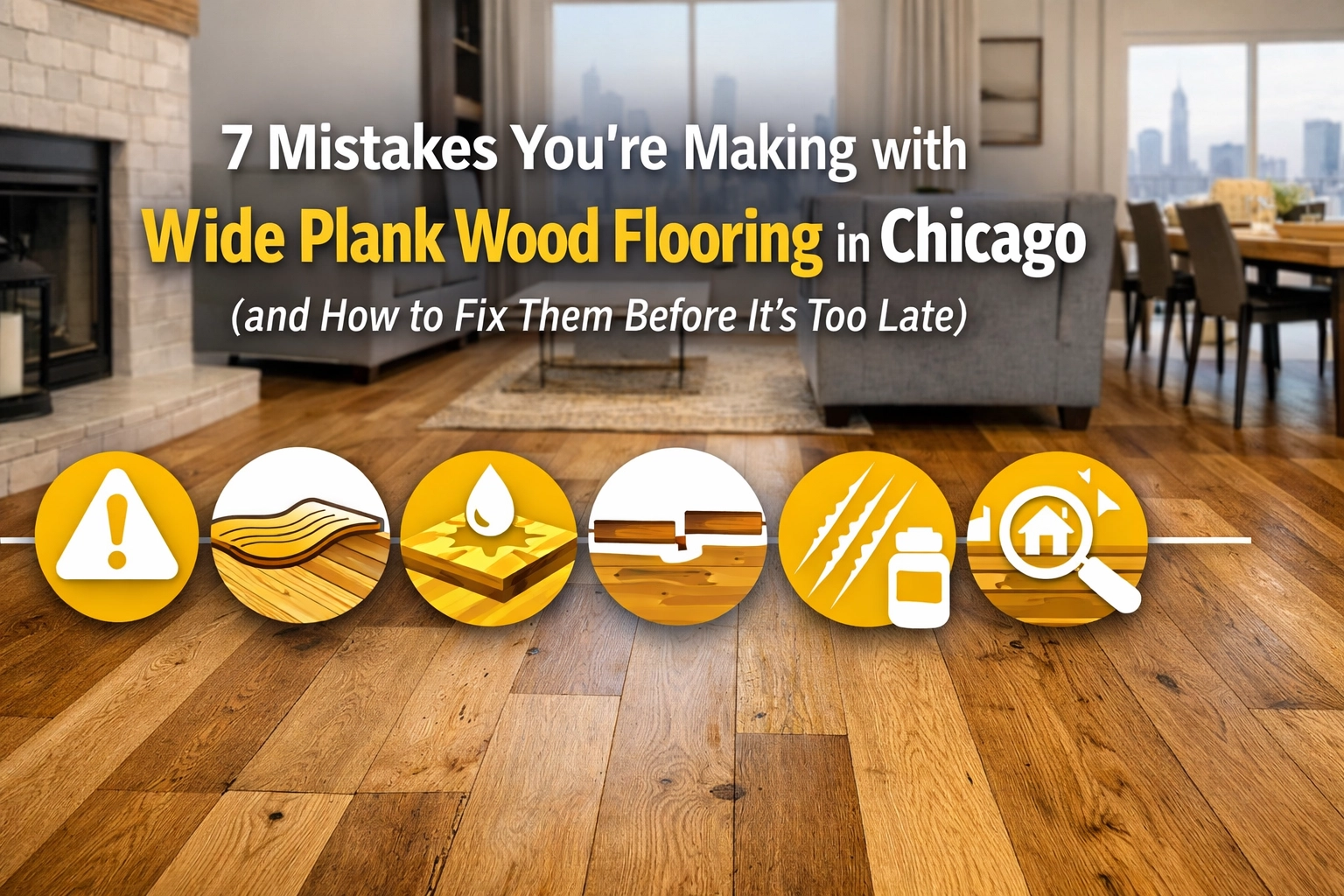 7 Mistakes You’re Making with Wide Plank Wood Flooring in Chicago (and How to Fix Them Before It’s Too Late)