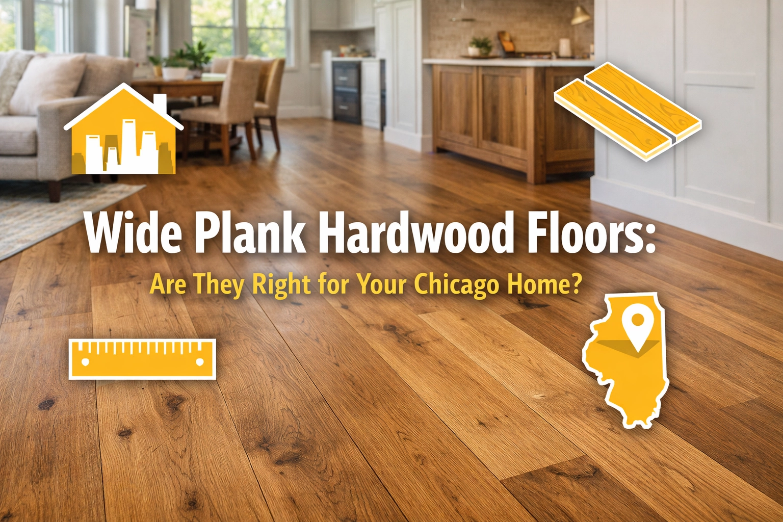 Wide Plank Hardwood Floors: Are They Right for Your Chicago Home?