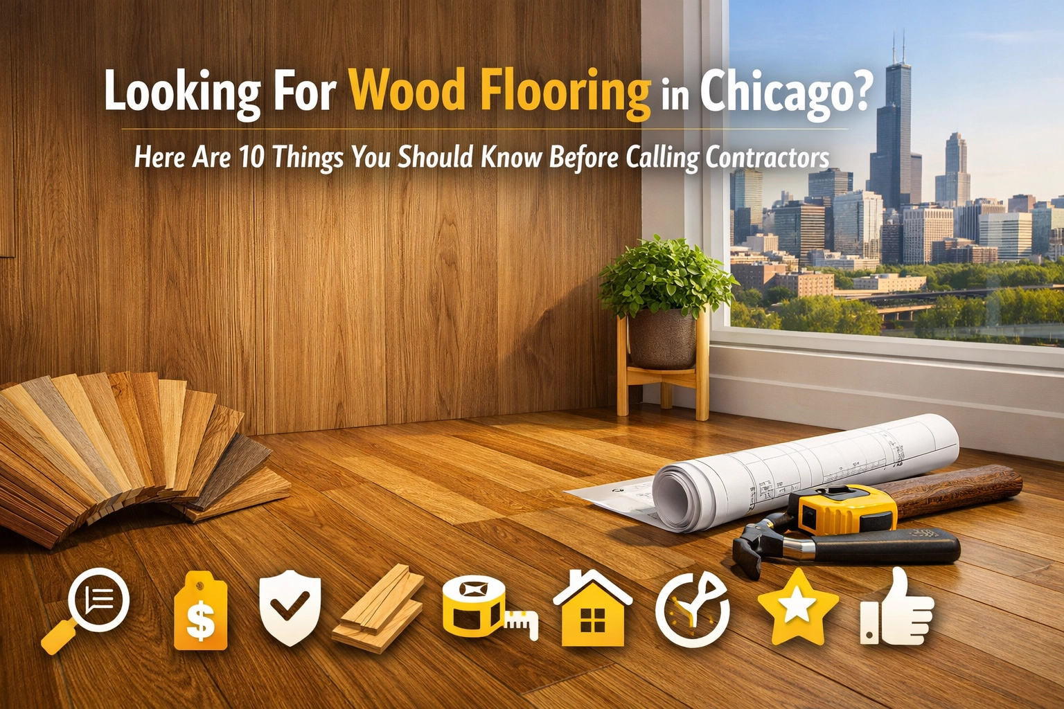 Looking For Wood Flooring in Chicago? Here Are 10 Things You Should Know Before Calling Contractors