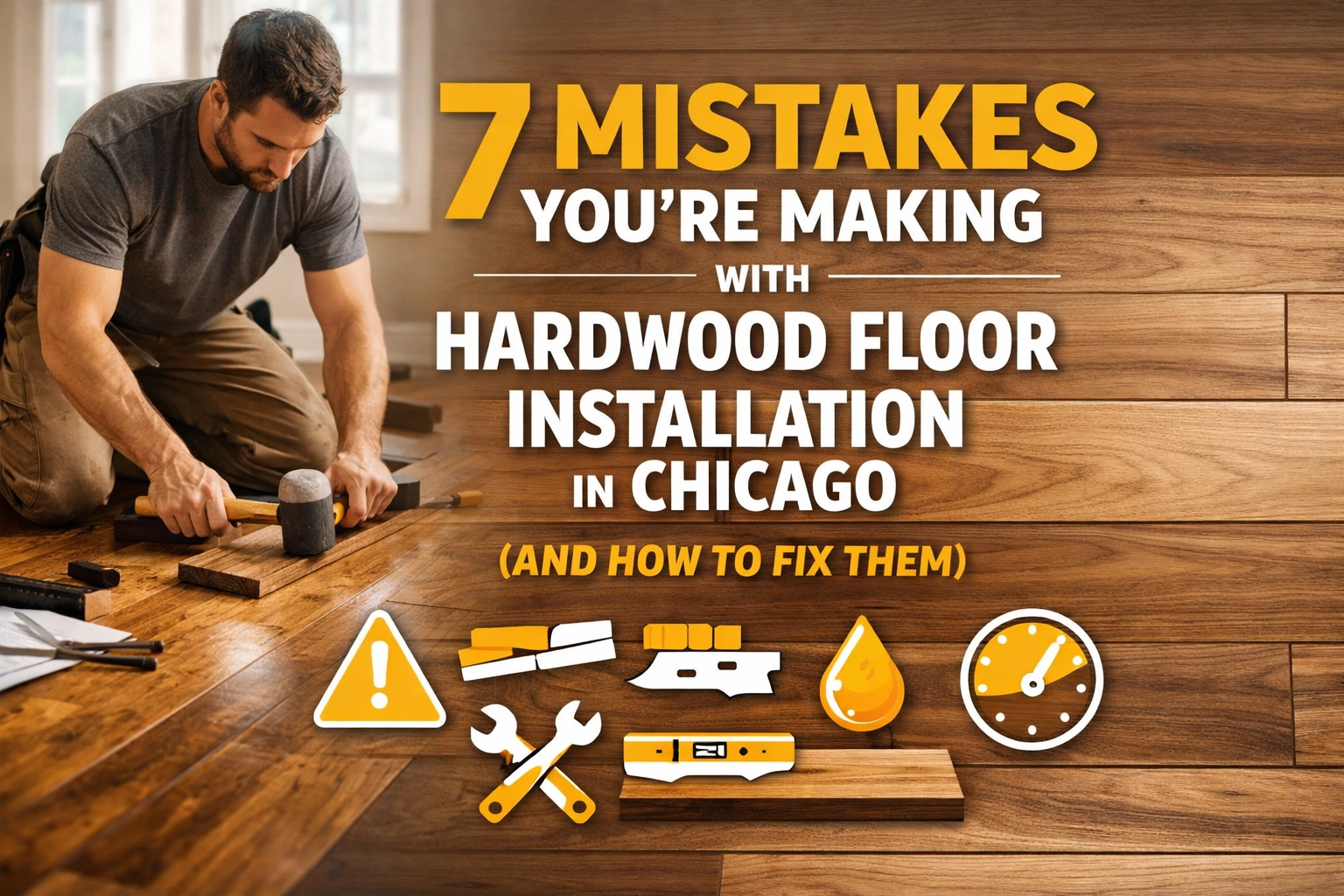 7 Mistakes You're Making with Hardwood Floor Installation in Chicago (and How to Fix Them)