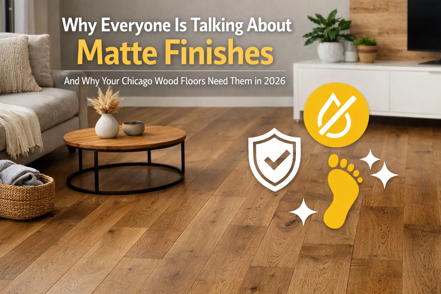 Why Everyone Is Talking About Matte Finishes (And Why Your Chicago Wood Floors Need Them in 2026)