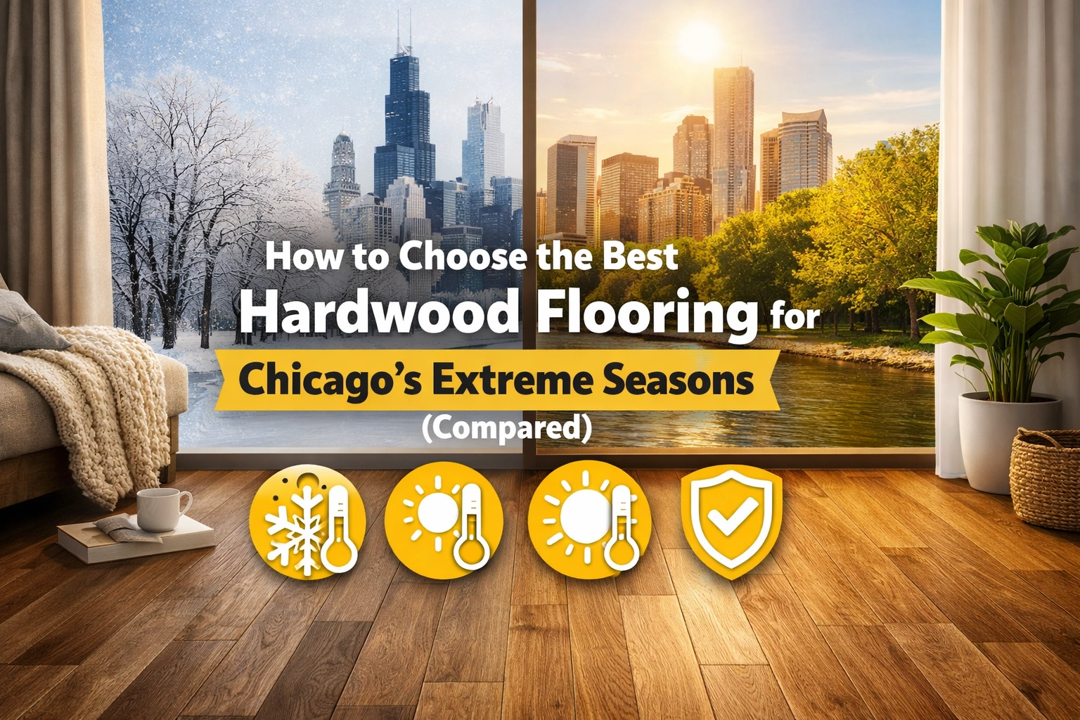 How to Choose the Best Hardwood Flooring for Chicago’s Extreme Seasons (Compared)