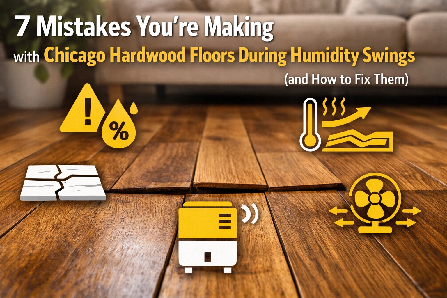 7 Mistakes You’re Making with Chicago Hardwood Floors During Humidity Swings (and How to Fix Them)