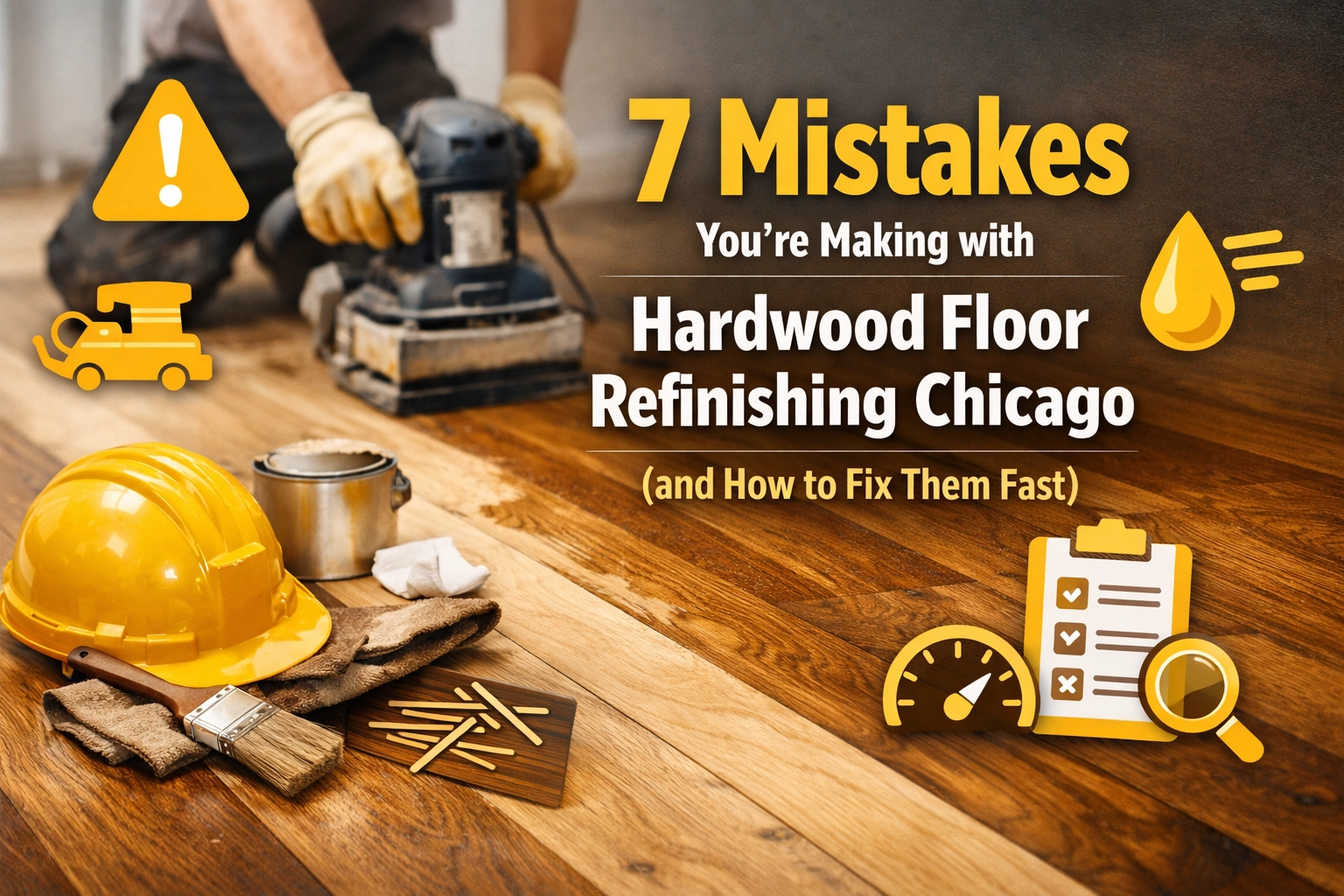 7 Mistakes You’re Making with Hardwood Floor Refinishing Chicago (and How to Fix Them Fast)