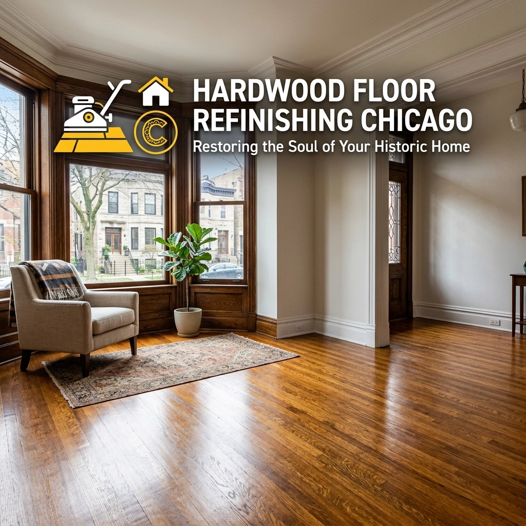 Hardwood Floor Refinishing Chicago: Restoring the Soul of Your Historic Home